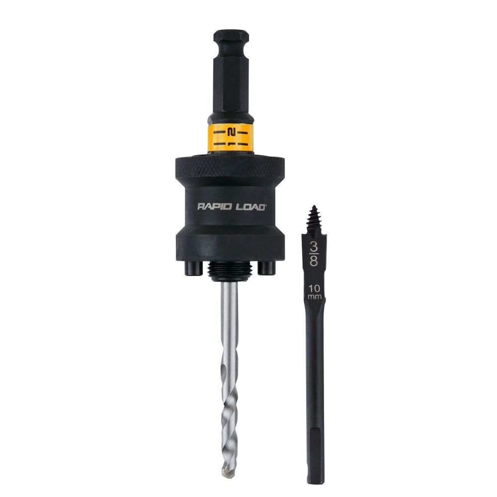 DEWALT 1-1/4 Inch - 6 Inch RAPID LOAD Quick Change Hole Saw Arbors, large image number 4
