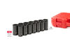 Tekton 1/2 Inch Deep 6 Point Impact Socket Set Case, 14 Piece (25-38 mm), small image number 2