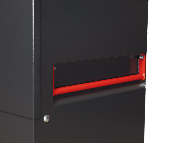 Armorgard SiteBoss Piano Box, 45.3 x 29.9 x 50in, Black, large image number 4