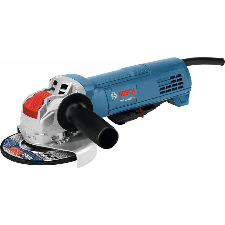 Bosch 4-1/2 Inch X-LOCKErgonomic Angle Grinder with Paddle Switch- Reconditioned