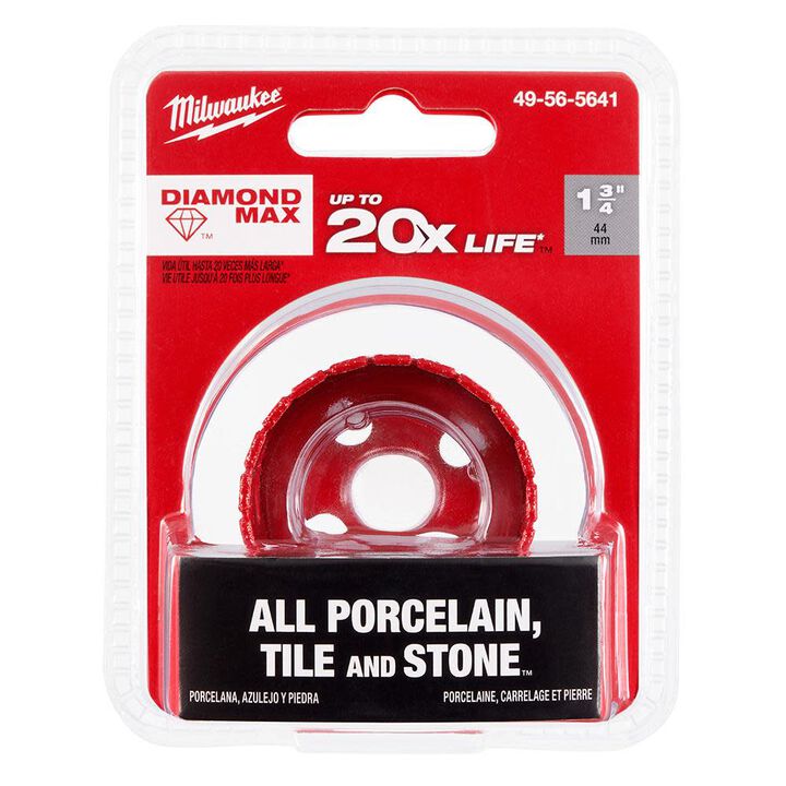 Milwaukee 1-3/4 Inch Diamond Max Hole Saw, large image number 8