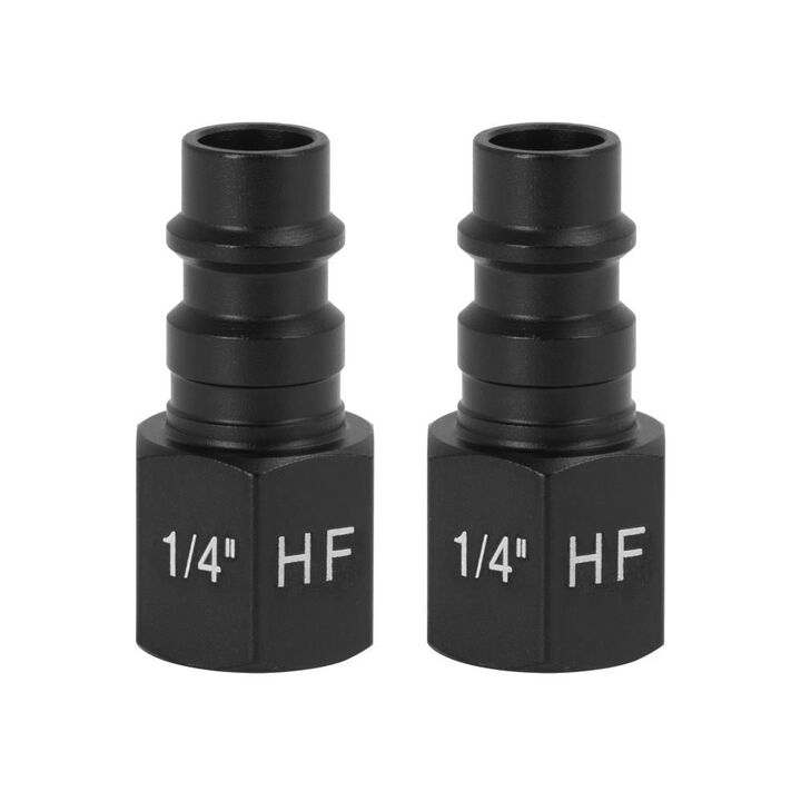 DEWALT 1/4 Inch FNPT High Flow Plugs, 2 Pack