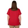 Milwaukee Womens GRIDIRON Logo Tee, Short Sleeve, Red Large, small image number 4