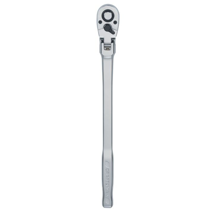 CRAFTSMAN Flex Head Ratchet, Pear Head Long Handle, Sea, 72-Tooth