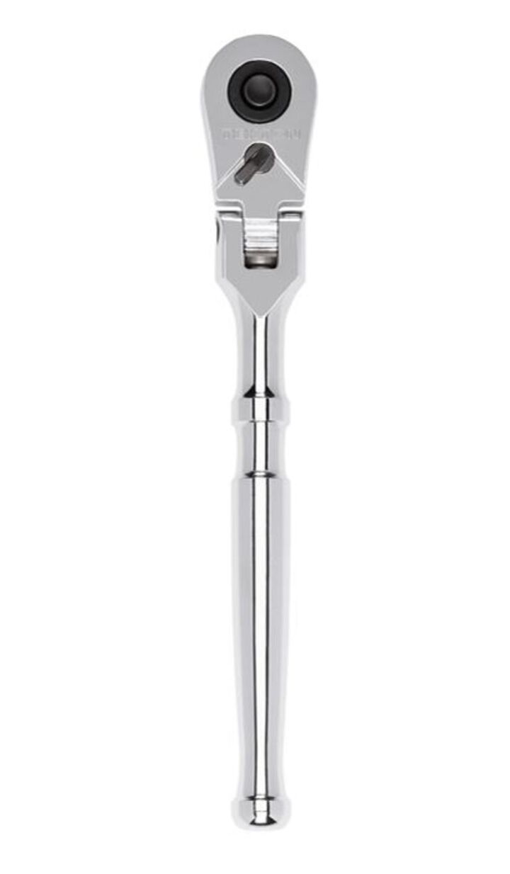 Tekton 3/8 Inch x 6 Inch Flex Head Quick-Release Small Body Ratchet