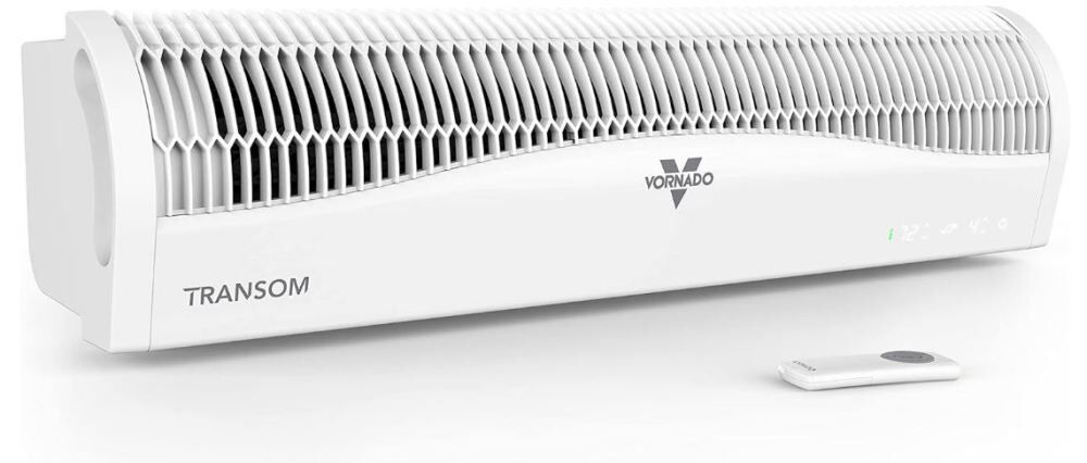 Vornado Transom Window Air Circulator with Remote 120V 185 CFM White, large image number 1