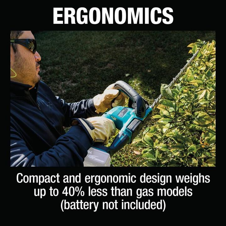 Makita 18V LXT 24in Hedge Trimmer Lithium-Ion Brushless Cordless (Bare Tool), large image number 12