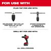 Milwaukee 1/4 in -18 NPT Straight Flute Plug Tap & 7/16 in  Drill Bit, small image number 4