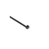 HellermannTyton PA66 Black 50 Lbs Tensile 15 in Long UL Rated Cable Tie 100qty, small image number 1