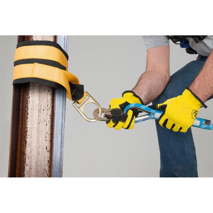 Werner L102060 60 ft 2-Man Rope Horizontal Lifeline System Cross-Arm Strap Ratchet Tensioner, large image number 3