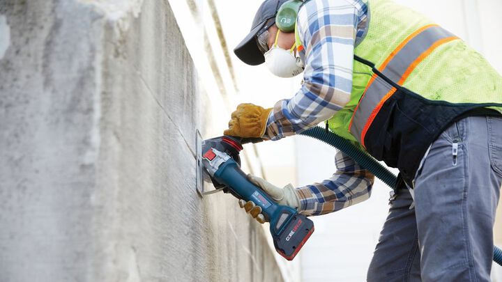 Bosch 18V X-LOCK Brushless 4-1/2 to 5 in Angle Grinder (Bare Tool), large image number 5