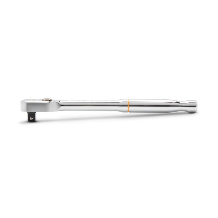 GEARWRENCH 3/8 Inch Drive 120XP Full Polish Chrome Teardrop Ratchet, large image number 3