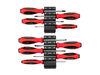 Tekton Phillips and Slotted Screwdriver Set with Organizer #0-#3, 1/8-3/8 9 Pieces, small image number 1