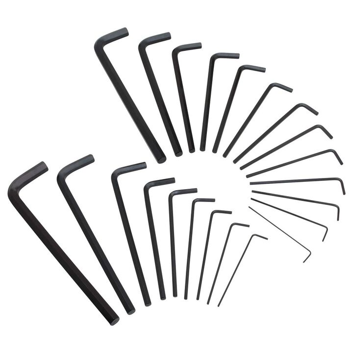 Stanley Hex Keys, Metric and SAE, Propeller Turner Set of 22, large image number 1