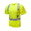 Radians ST11 Max-Dri T-Shirt Class 2 Hi-Vis Green Size Medium, small image number 1