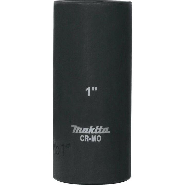 Makita 1in Deep Well SAE Impact Socket, 1/2in Drive