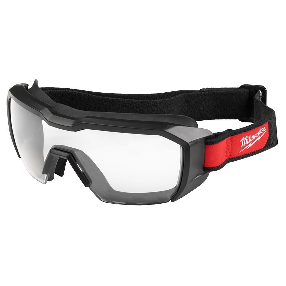 Milwaukee Vented Low-Profile Goggles - Clear Dual Coat Lens, large image number 6