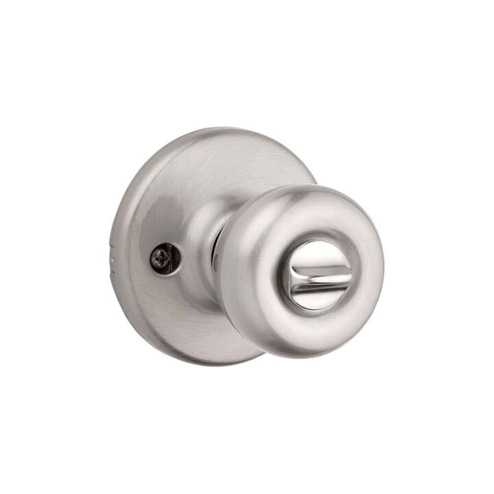 Kwikset Satin Nickel Security Keyed Entry Exterior Tylo Lockset Knob, large image number 2