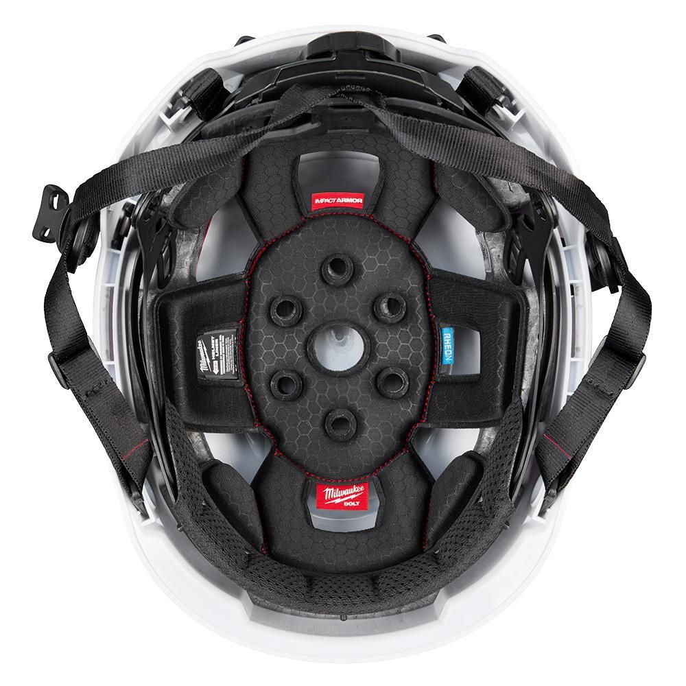 Milwaukee BOLT Orange Safety Helmet with IMPACT ARMOR Liner (USA)-Type 2, Class E, large image number 12
