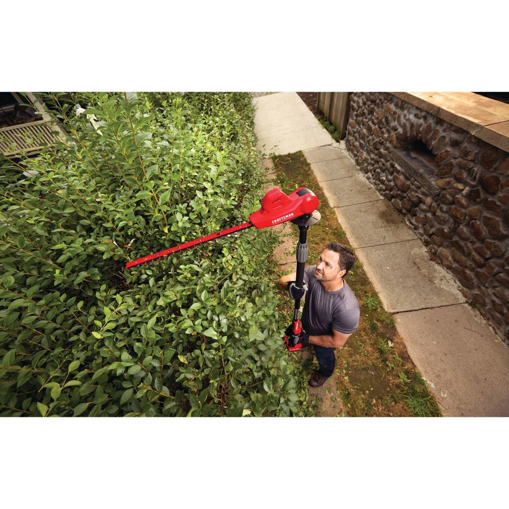 CRAFTSMAN V20* 18 Inch Cordless Pole Hedge Trimmer (Bare Tool), large image number 9