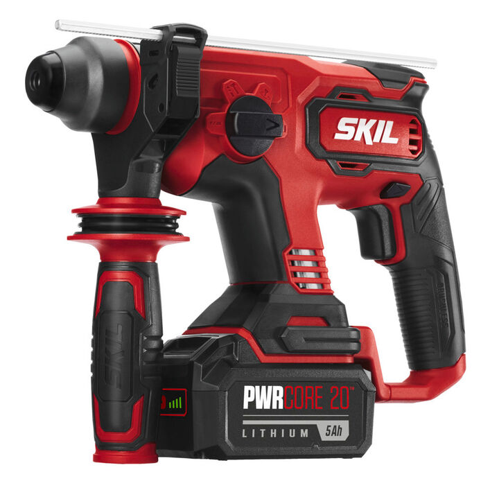 SKIL PWRCORE 20 Rotary Hammer Kit Brushless 20V 7/8in, large image number 1