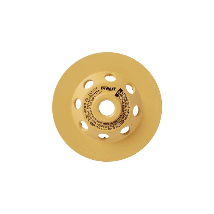 DEWALT XP 4-Inch Turbo Diamond Cup Wheel for Concrete, large image number 6