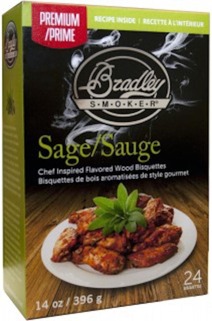 Bradley Smoker Premium Sage Maple Bisquettes 24 pack