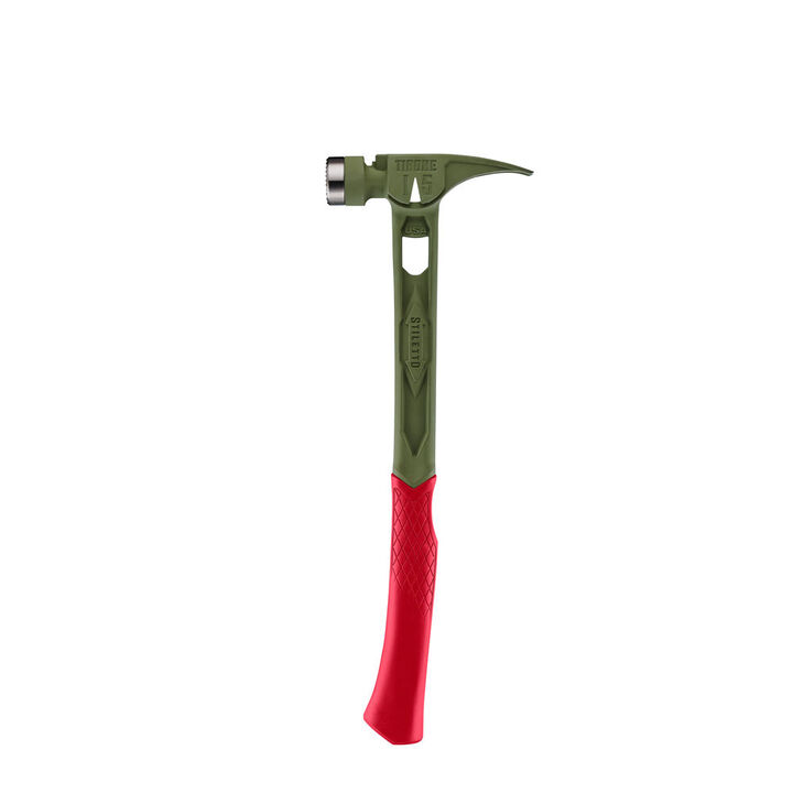Stiletto TIBONE 15oz Limited Edition Green Titanium Framing Hammer, swatch