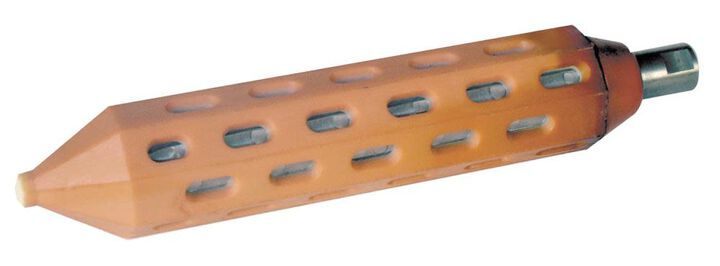 Wacker Neuson HR65 2.5in Rubber Coated Flex Shaft Concrete Consolidation Tool Head