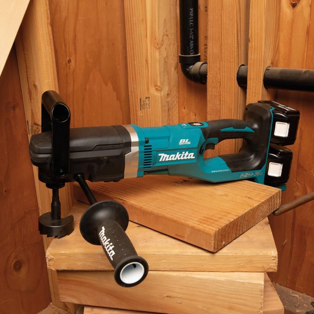 Makita 18V X2 (36V) LXT 7/16in Hex Right Angle Drill Brushless Kit, large image number 5