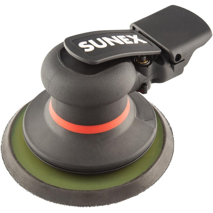 Sunex 3/16 Inch 11000 RPM One-Handed Speed Control Orbital Palm Sander