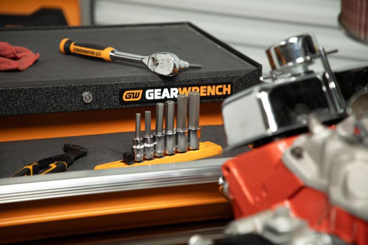 GEARWRENCH 1/2 Inch Drive Metric Mid Length Hex Bit Socket Set 7 Piece, large image number 6