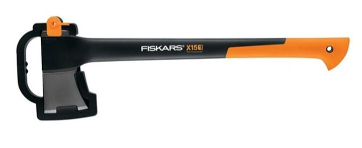 Fiskars X15 Splitting Axe Tree Branch Cutter and Wood Splitter with Shock Absorbing Handle