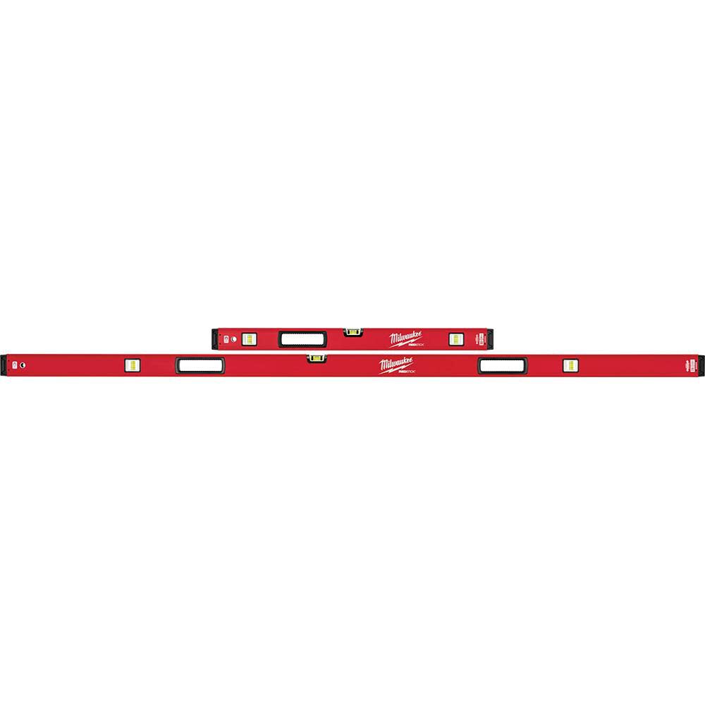 Milwaukee 78 in./32 in. REDSTICK Magnetic Box Level Jamb Set, large image number 4