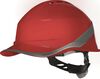 Delta Plus Diamond Vented ABS Safety Helmet Red, small image number 1