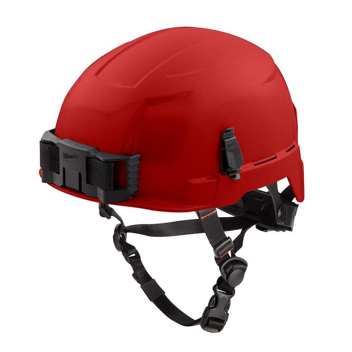 Milwaukee Red Helmet with BOLT Class E