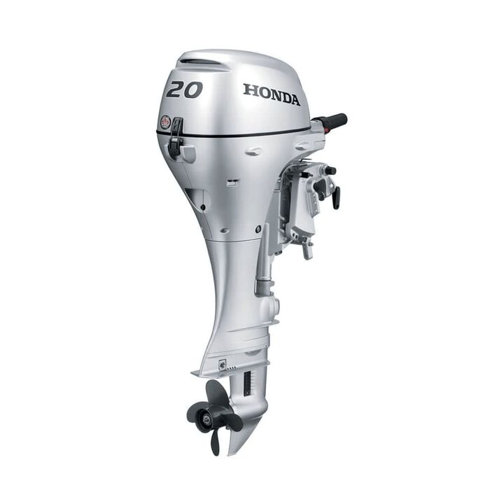Honda Marine 20HP 4 Stroke 350 CC Gas Powered Non Electric Start Outboard Motor