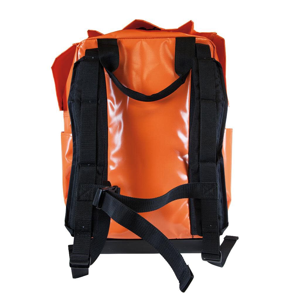 Klein Tools Lineman Backpack Orange, large image number 8