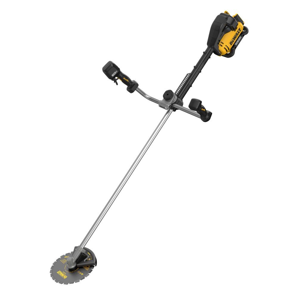 DEWALT 60V 10 Inch Brush Saw With Bike Handle & Brush Cutter To String Trimmer Conversion Kit Bundle, large image number 2