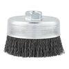 Milwaukee 4 in. Carbon Steel Crimped Wire Cup Brush, small image number 1