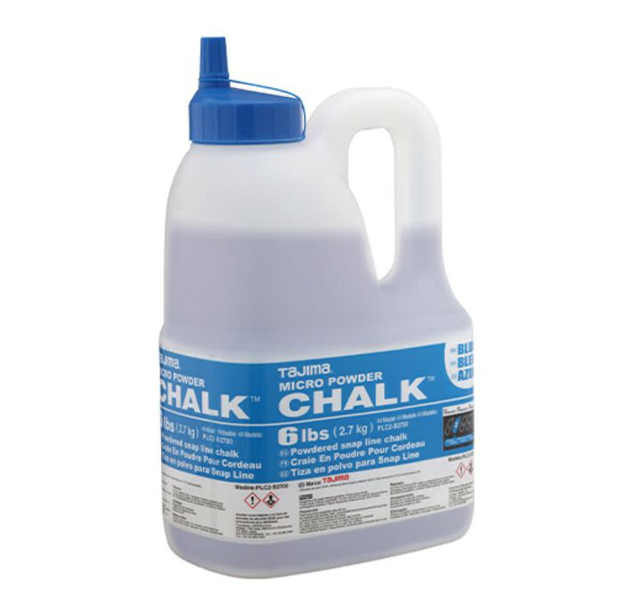 Tajima Micro Chalk Powdered Snap Line Chalk Blue 6 lbs