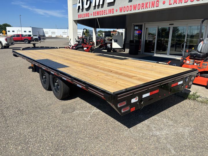 Diamond C DEC 22 Ft x 8-1/2 Ft Deck-Over Tandem Axle Equipment Trailer, large image number 2
