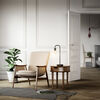 Globe Electric Holden Scandinavian Table Lamp 18in Satin Black, small image number 5