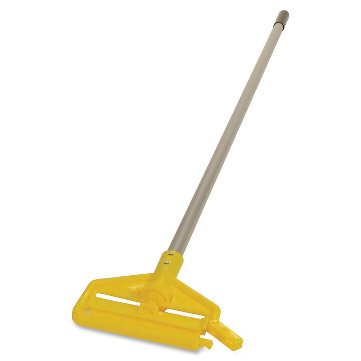 Rubbermaid 60in Vinyl-Covered Aluminum Side-Gate Wet Mop Handle, large image number 1