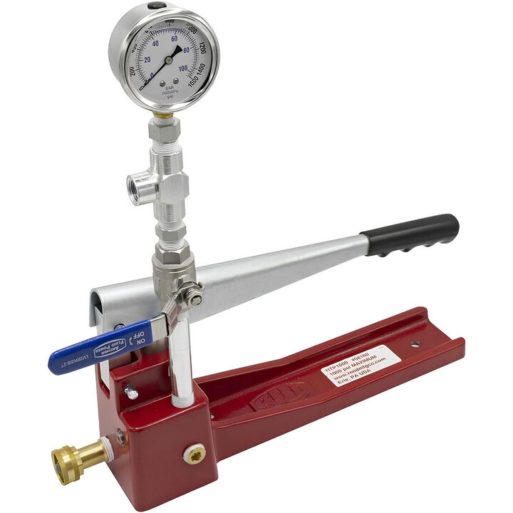 Reed Mfg Hydrostatic Test Pump, Manual 1000 psi HTP1000 (08160)