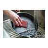 Lodge Cast Iron 4.33 x 3 x 0.75 Inch Red Stainless Steel Chainmail Scrubbing Pad, small image number 2