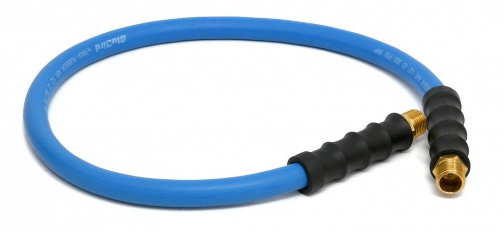 BluBird 1/2 Inch x 3 Ft. Rubber Air Hose Lead, large image number 1