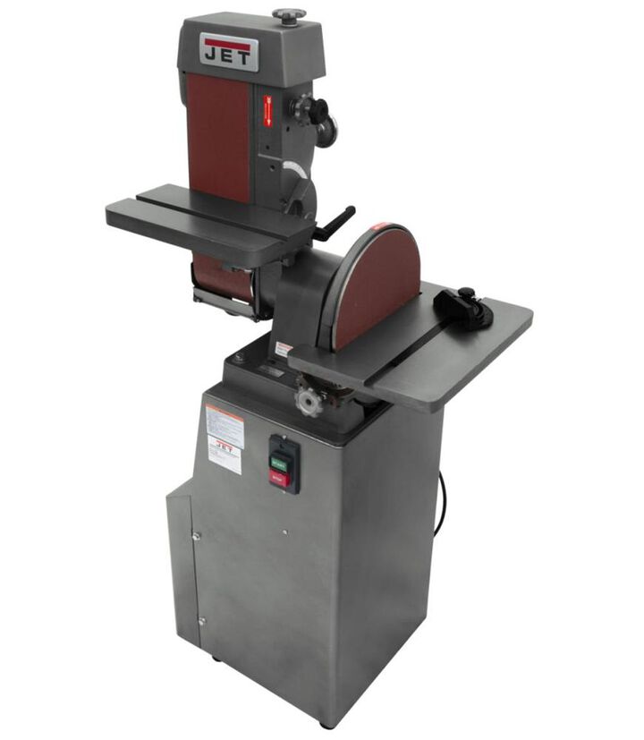 JET J-4200A-2 6x48 Industrial Combination Belt & 12in Disc 230 V 1PH, large image number 2