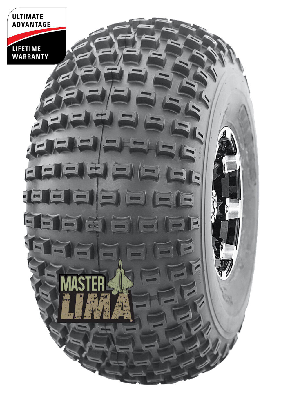 Master ATV 22x11.00-8 4P TL Lima ATV Tire (Tire Only), large image number 1