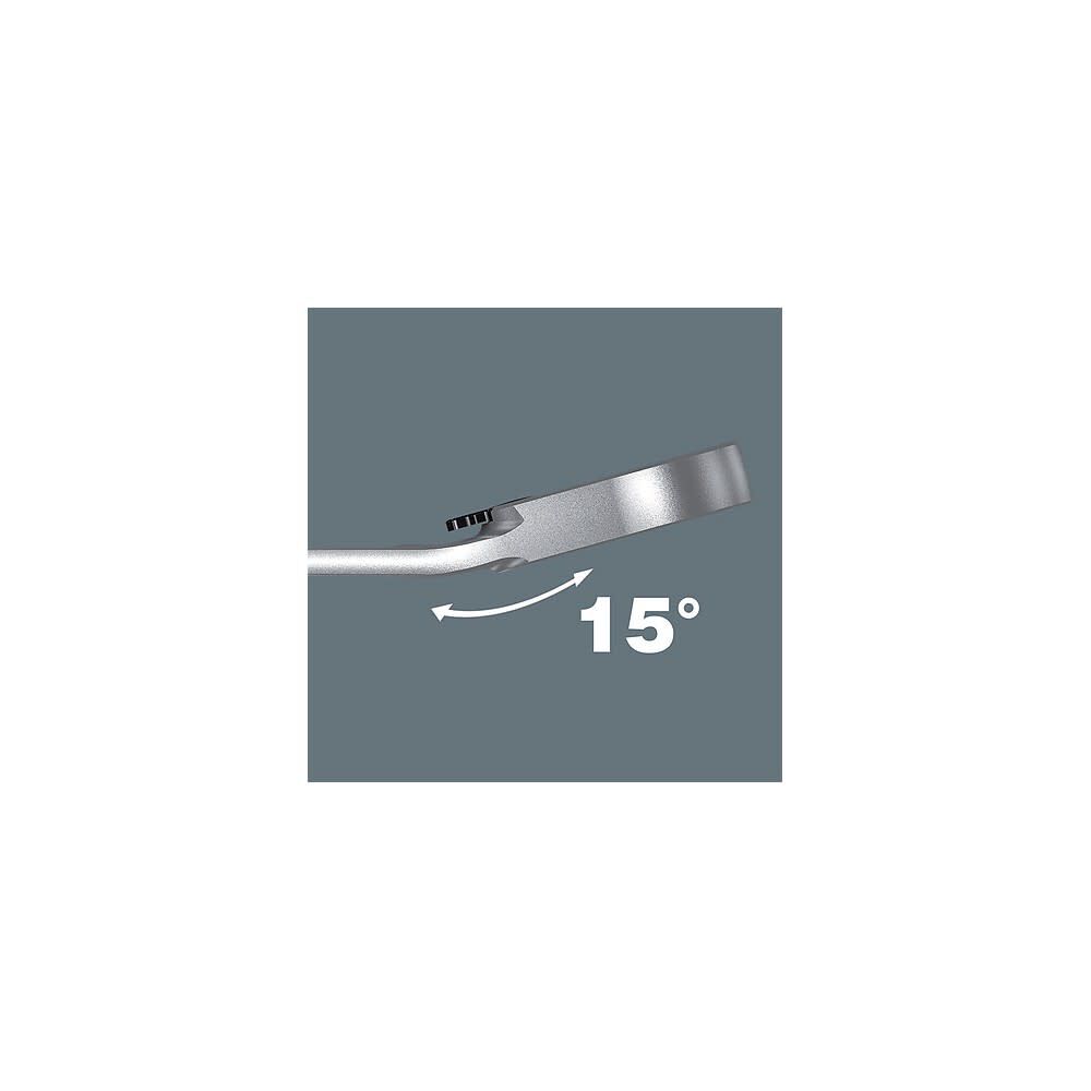 Wera Tools 6001 Joker Switch 11 Metric 1 Combination Ratchet Wrench Set, large image number 5